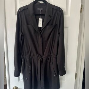 Banana Republic NWT long sleeve short romper.